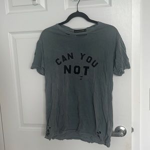 Can You Not ripped tee